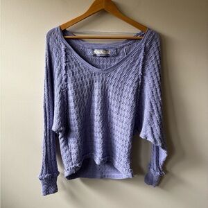 Free People “Thiens Hacci” Oversized Slouchy Sweater